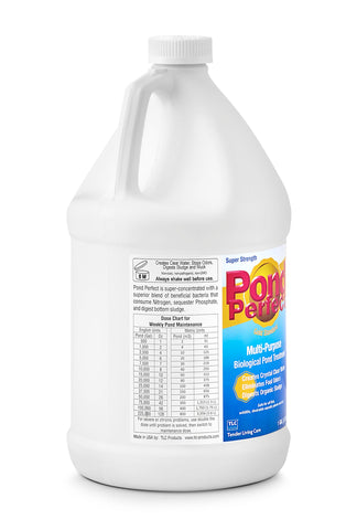 TLC PondPerfect reduces bottom sludge through natural digestion.