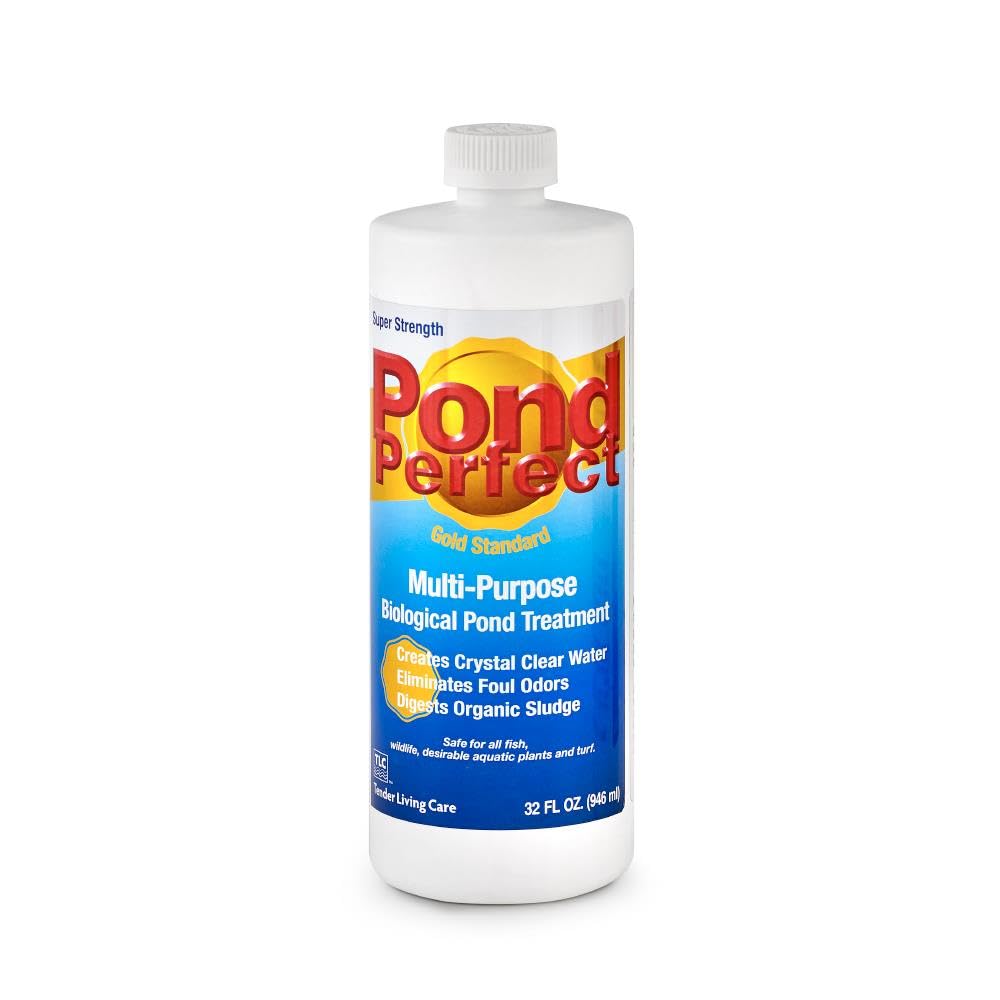 TLC PondPerfect improves water clarity for koi ponds.