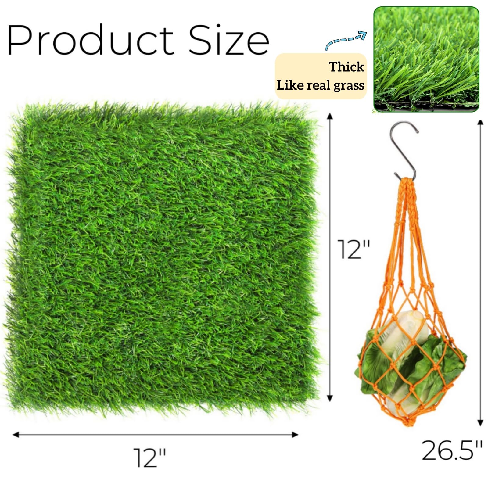 Tlence nest mats side view highlighting compact 8 pack for coop setup.