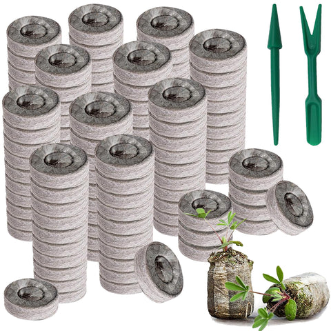 Tlswshsy peat pellet seed starters 120-pack for clean germination and dormancy-free handling