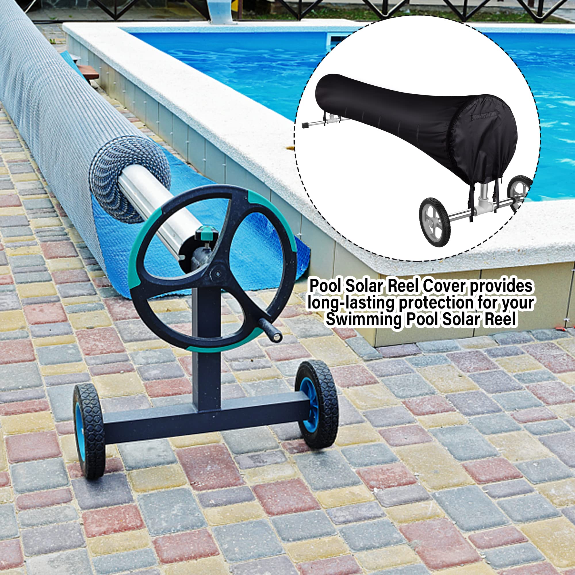 Tlswshsy buckle-fastening keeps the cover securely fastened against wind