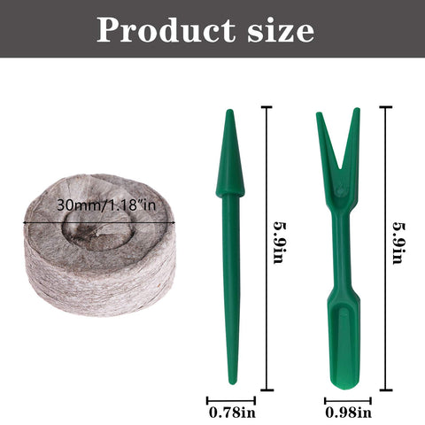 Tlswshsy seedling shovel and digger tools for easier transplanting and care