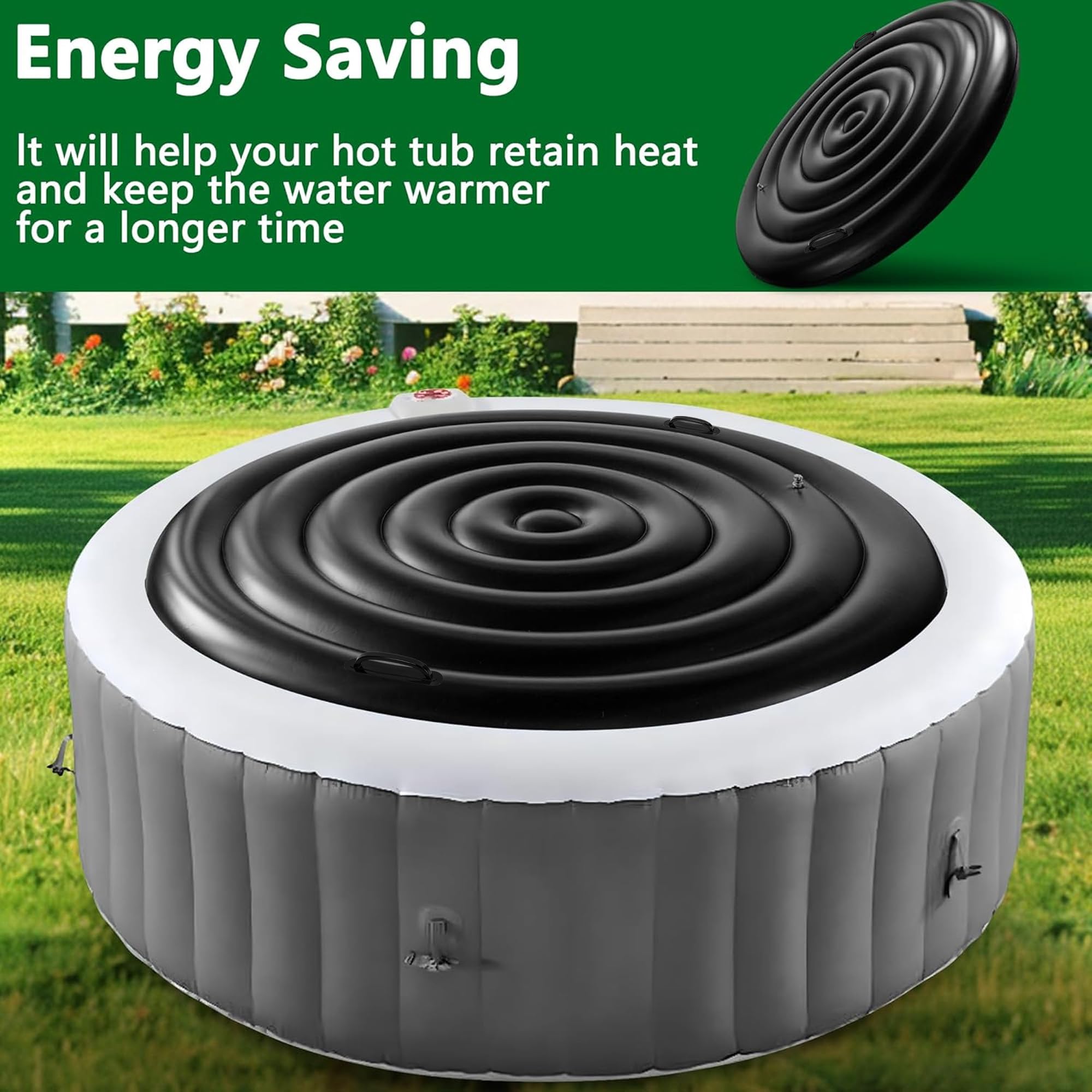 Tlswshsy waterproof stretchy PVC material withstands outdoor conditions.