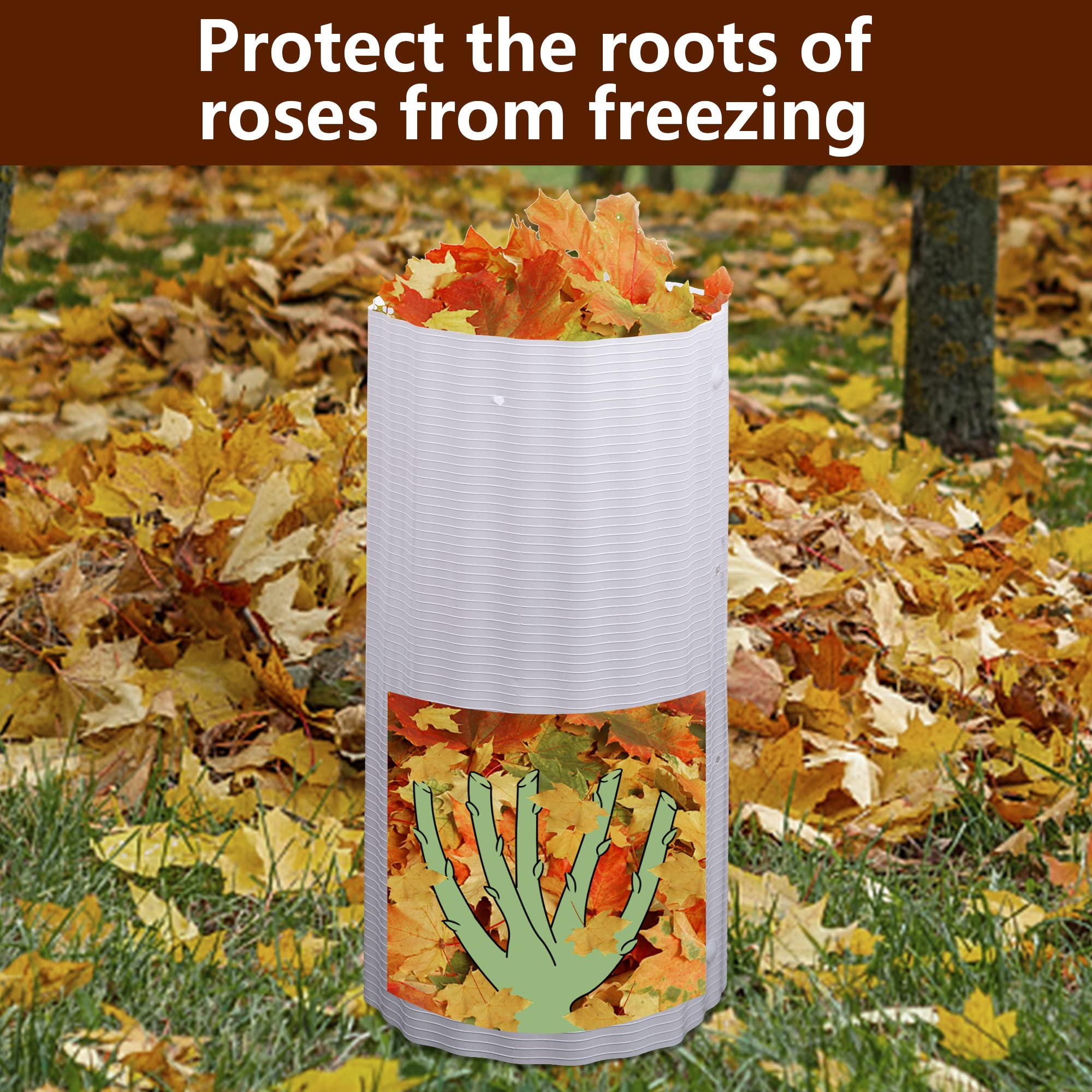 Tlswshsy weatherproof tree guards withstand outdoor conditions for long use.