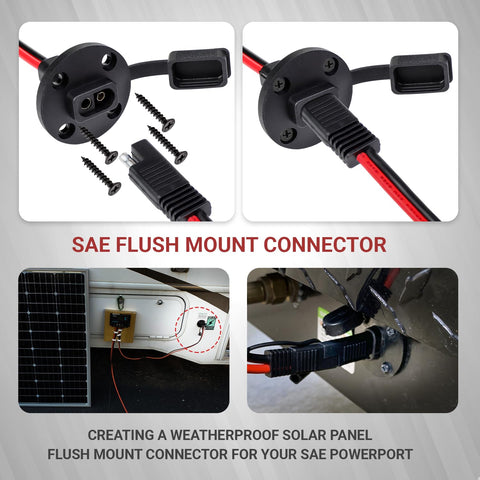 TMH 12 AWG copper SAE connector highlights durable, high-conductivity wiring.