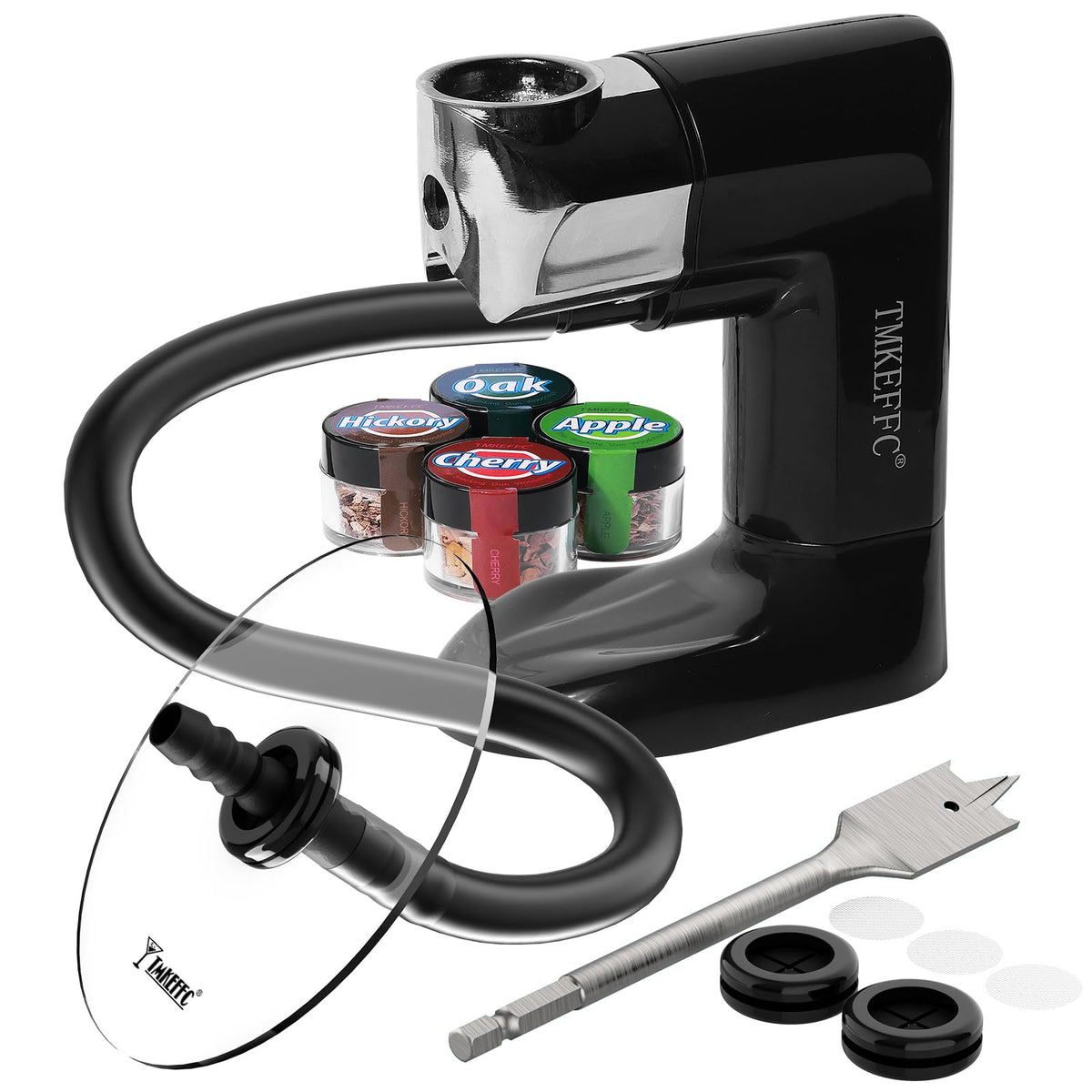TMKEFFC Smoking Gun portable smoker setup for flavorful foods and cocktails