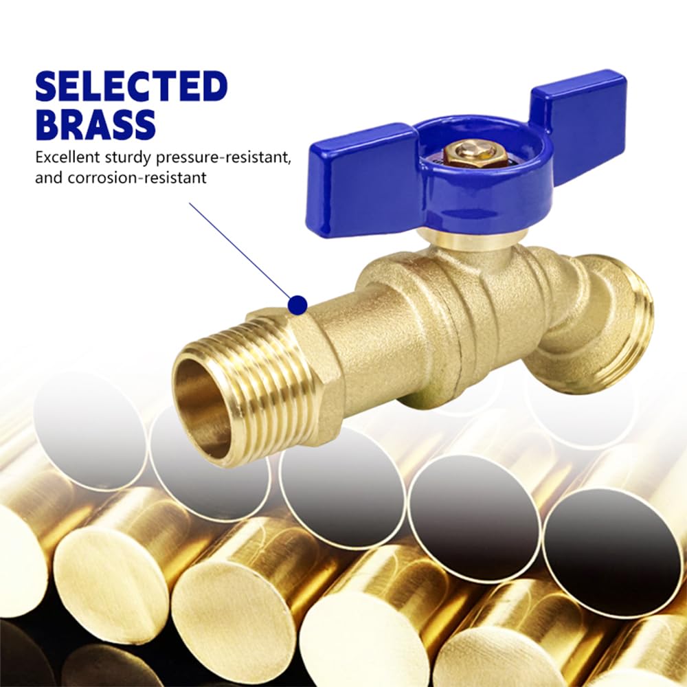 TMOK 3/4in MHT outlet close-up for quick hose attachment.