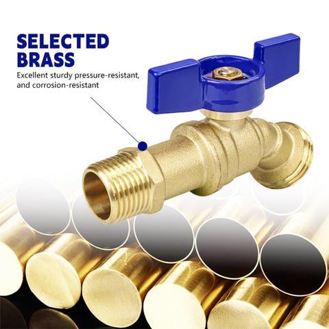 TMOK 3/4in MHT outlet close-up for quick hose attachment.