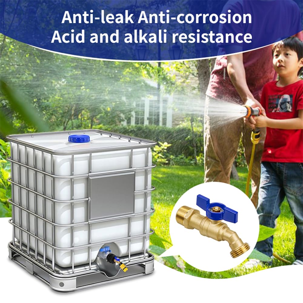 TMOK frost-resistant brass faucet image suited for year-round garden use.