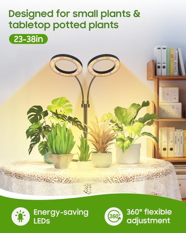 Tmsluody Grow Light with adjustable height for precise placement
