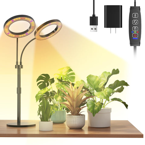 Tmsluody Grow Light delivering full-spectrum coverage for indoor plants