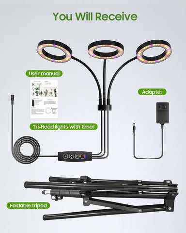 Tmsluody wide coverage ideal for multiple indoor plants.