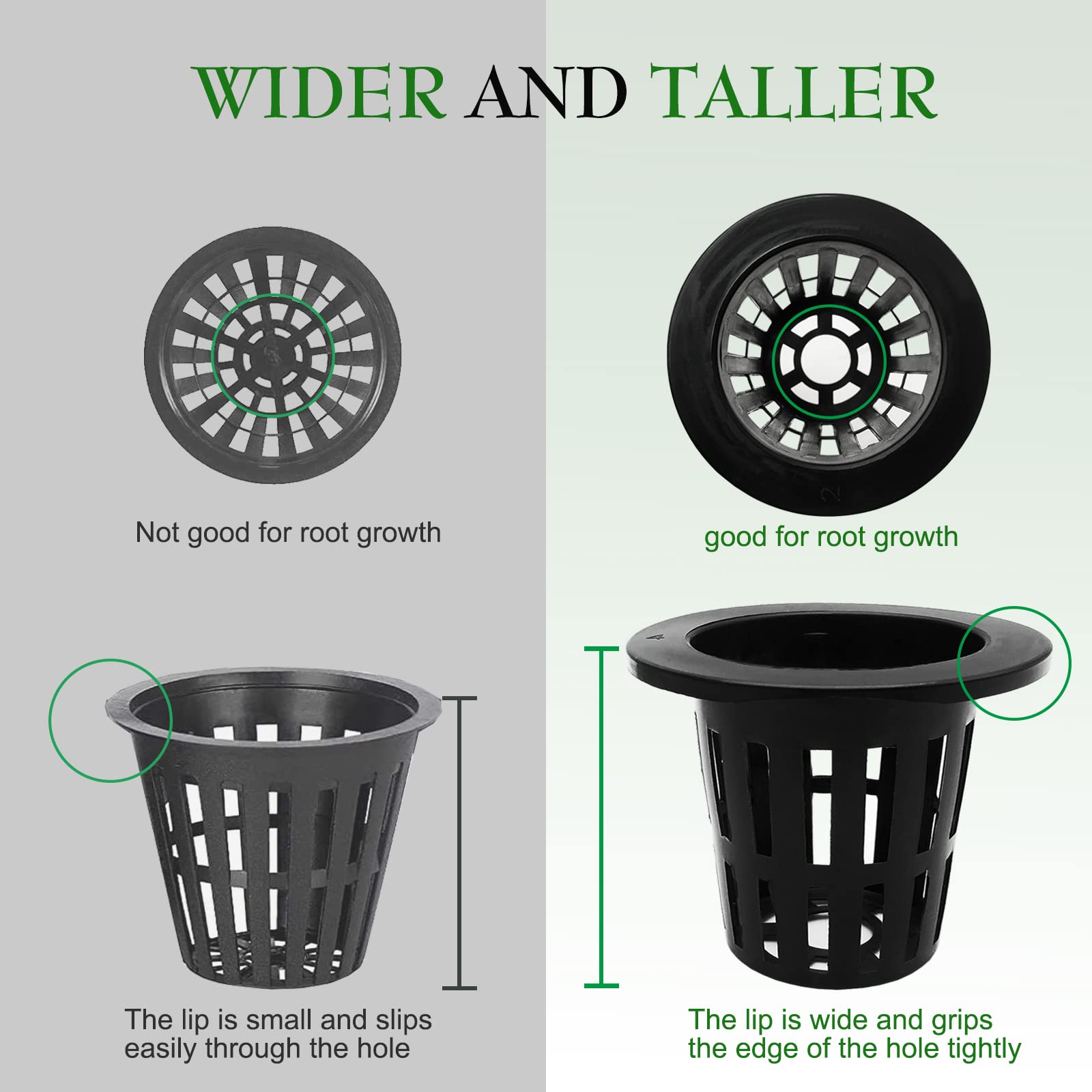 Tmtamye raised-bottom design supports self-standing stability in trays.