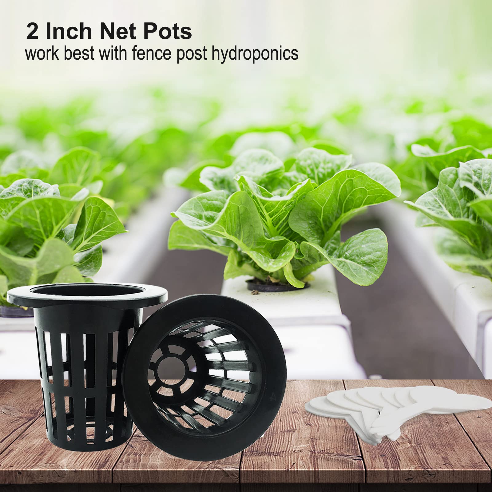 Tmtamye net pot shows wide lip arc design for easy handling and placement.