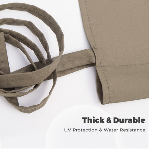 Tngan canopy cover with rod pockets for easy installation
