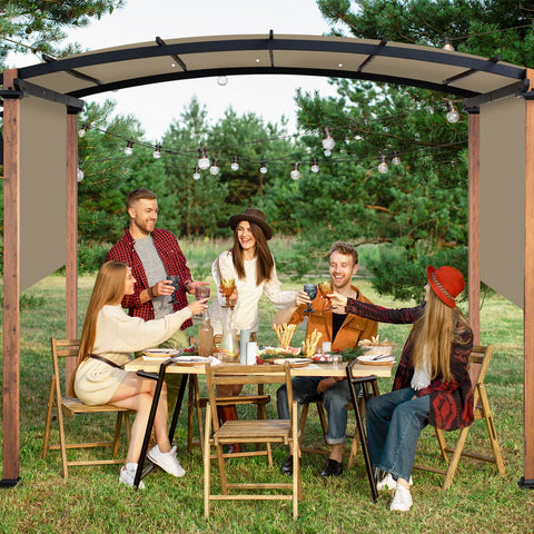 Tngan durable stitching preserves canopy shape across seasons