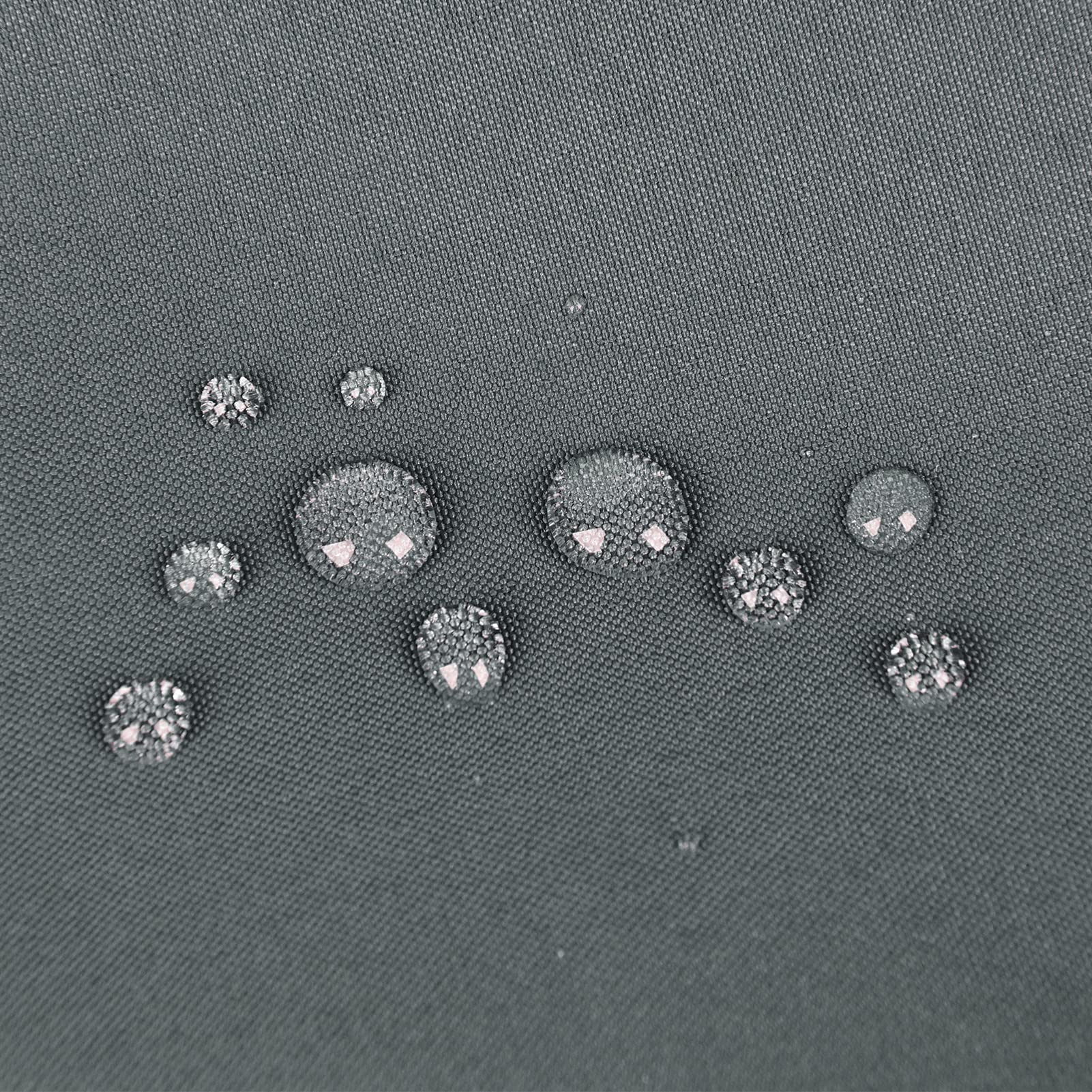 Tngan outdoor fabric is water-repellent and UV-resistant for sunny days.