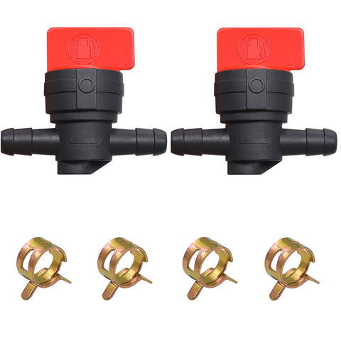 Tnisesm Briggs Stratton valve fits 1/4 inch line for model 493960/698183 compatibility.