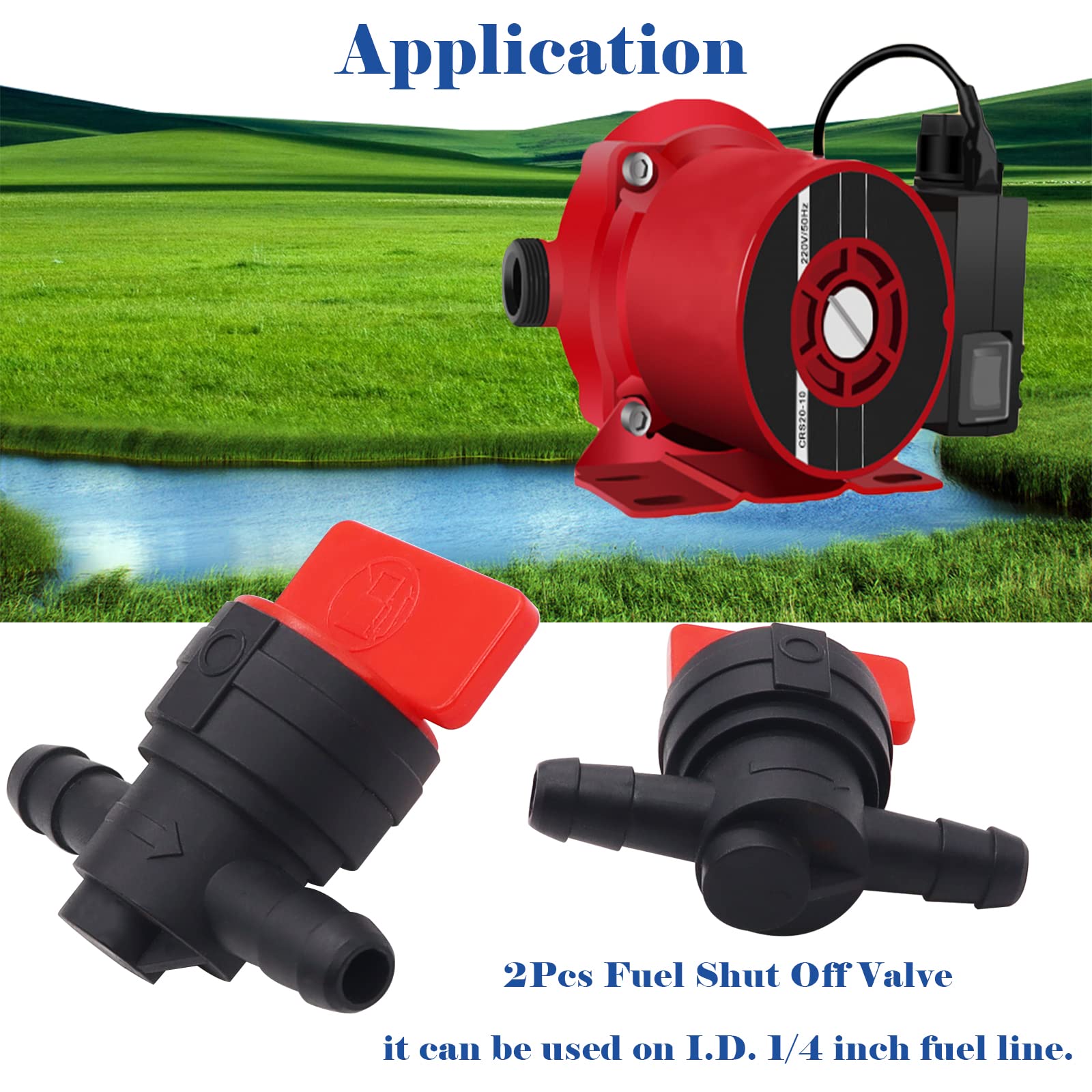 Tnisesm valve with clamps included for secure, leak-free connections across brands.