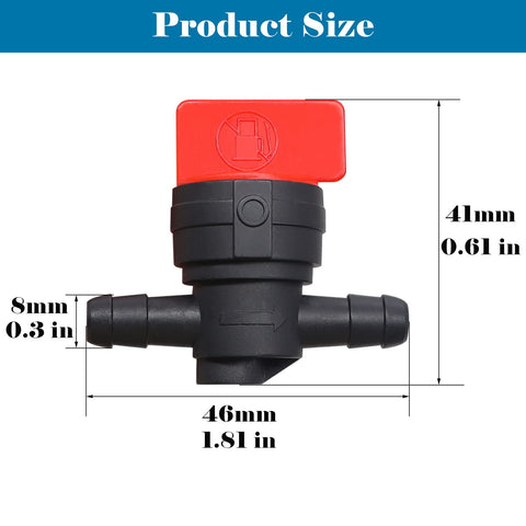 Two-piece valve set with clamps from Tnisesm for versatile maintenance use.