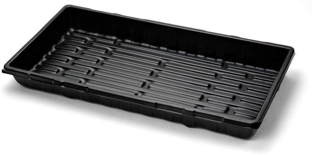 TO Plastics 1020 plant tray without holes, sturdy seed starting tray for microgreens and seedlings