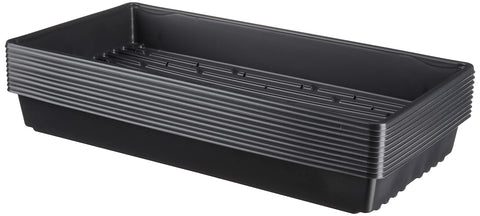 TO Plastics 1020 tray holes illustrate moisture control for microgreens