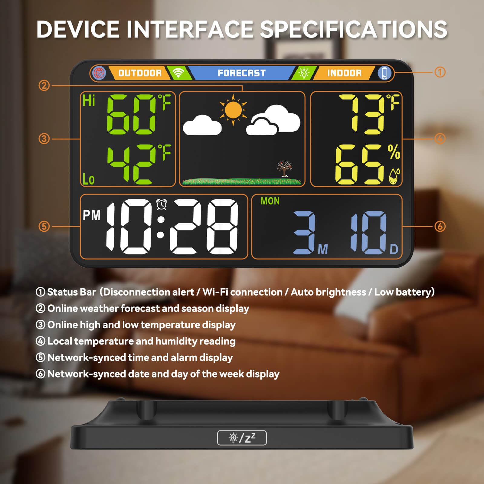 TOAIIO Wi-Fi Weather Station outdoor sensor companion offers precise local readings