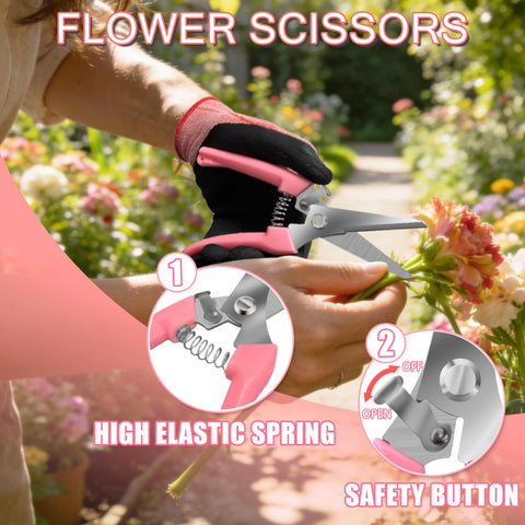 TOAINRSI floral tape rolls multi color 6pk secure wrapping