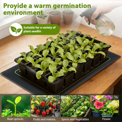 Toaspa seed germination warmth supports faster seed starting