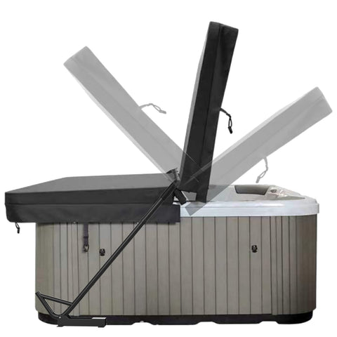 TOCRETOARE spa cover lift easy-install installs without drilling with complete parts