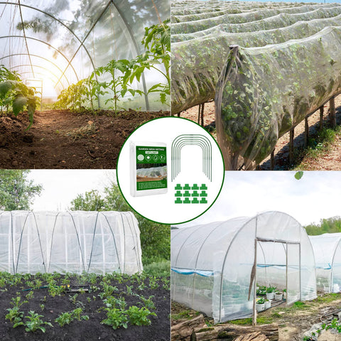 TOCCYARD protective netting suitable for vegetables, fruits, and flowers.