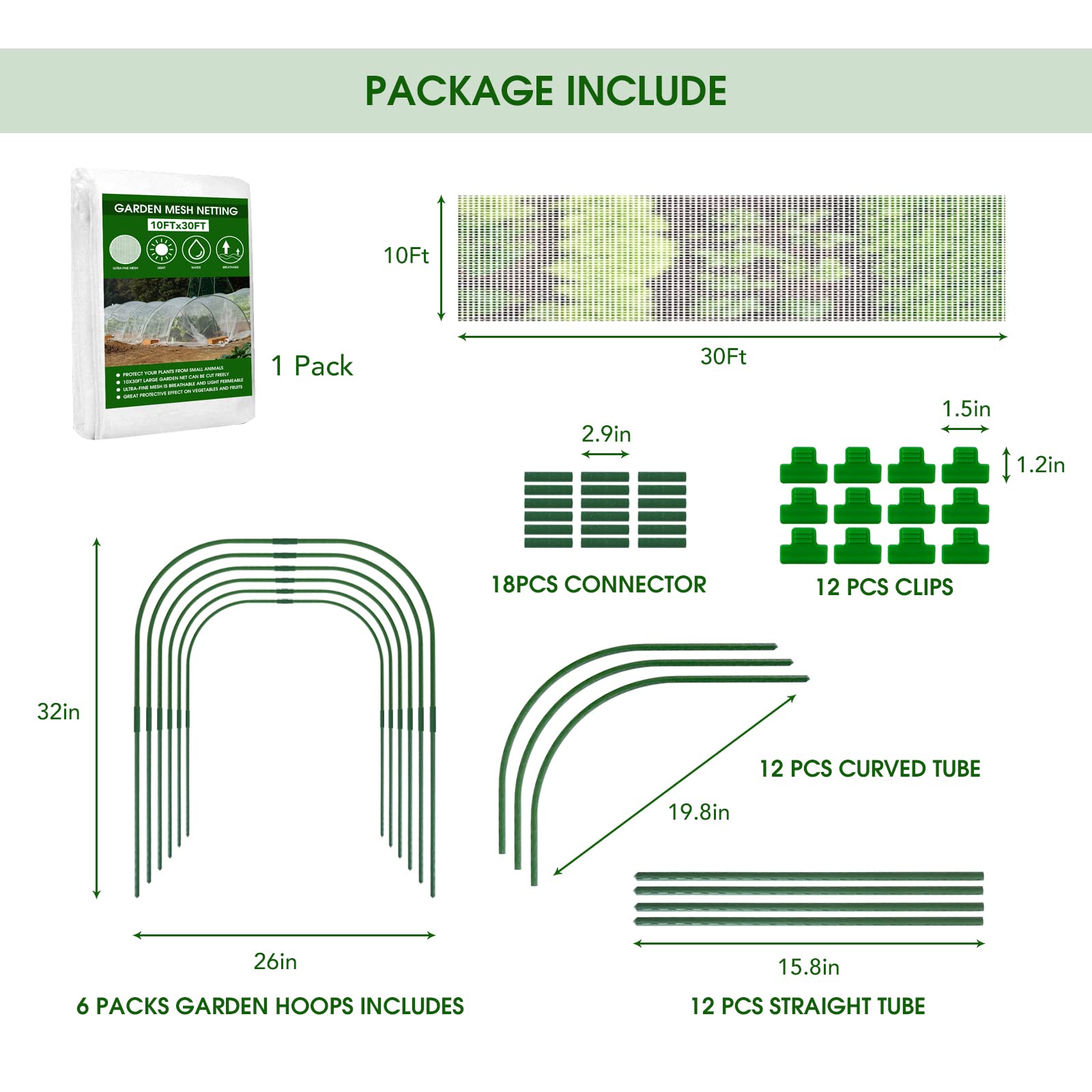 TOCCYARD ultra-fine mesh blocks small pests while preserving airflow.