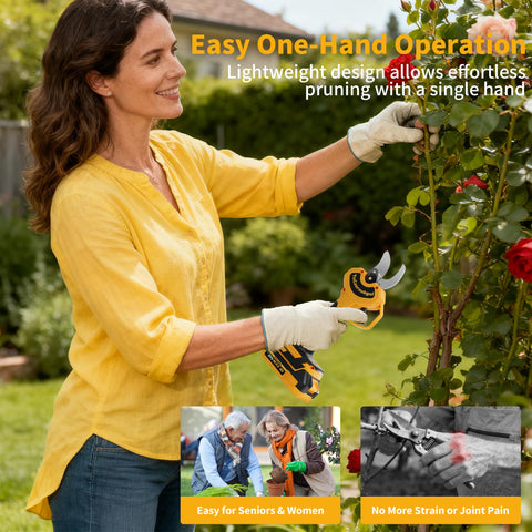 ToCzernobgol pruning shears lightweight ergonomic design reduces fatigue