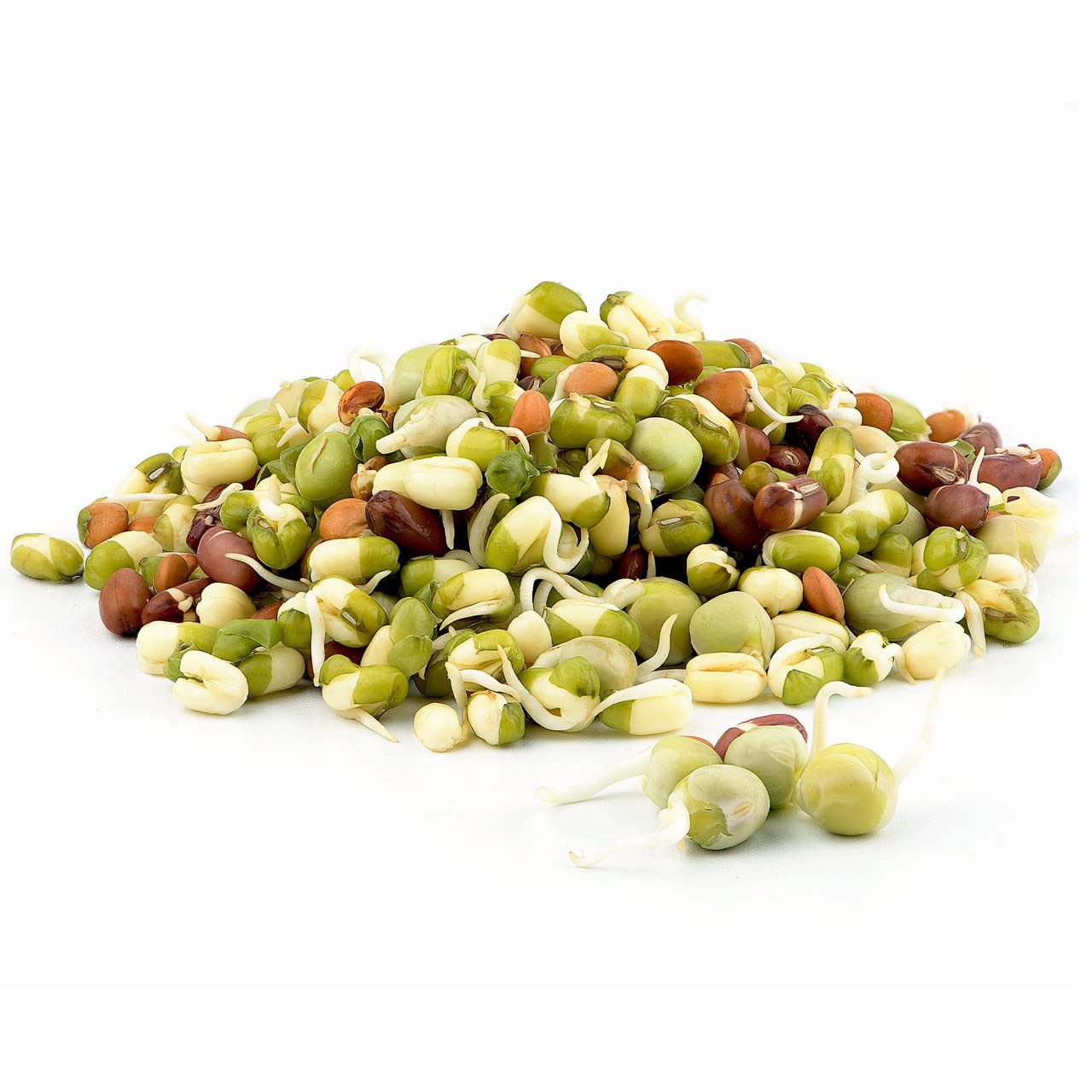 Todd's Seeds protein bean sprouting mix with green peas for crisp sprouts
