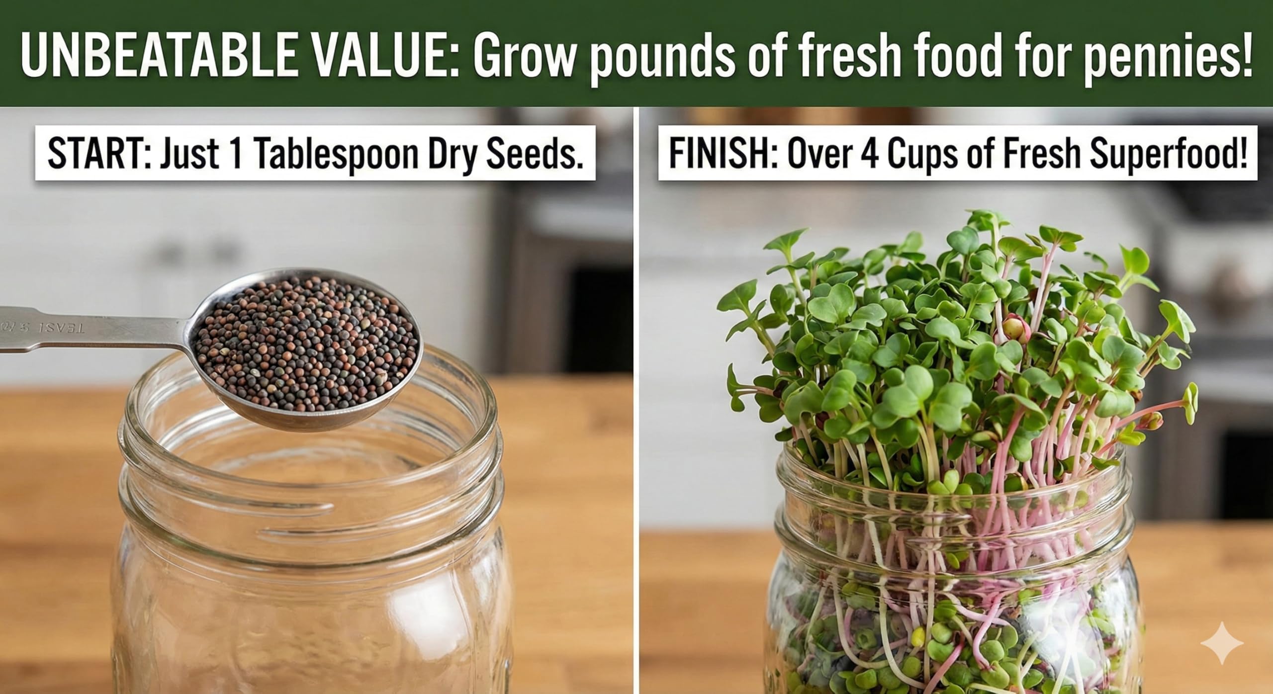 Todd's Seeds red radish sprouts with peppery aroma for salads