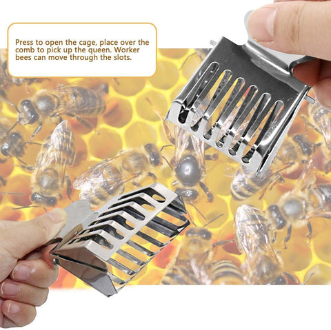 Together-life clips catcher is lightweight for easy hive management.