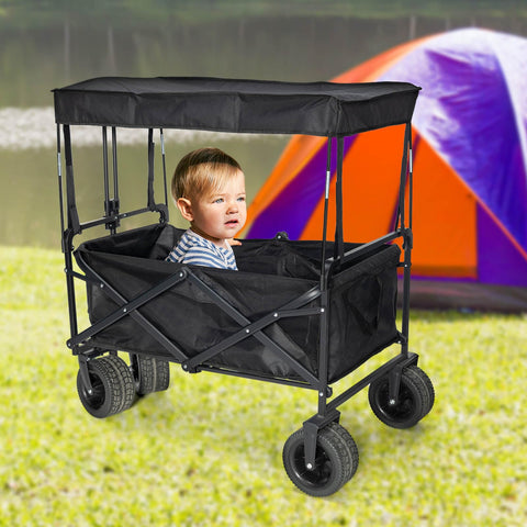 TOHARA travel-ready canopy detached for storage and portability.