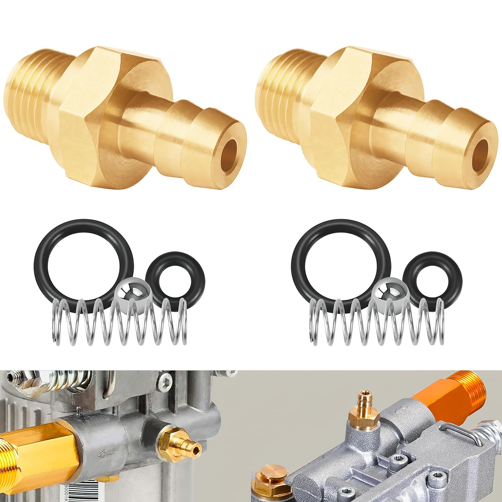 TOHAXPLS chemical injector assembly for reliable soap delivery.