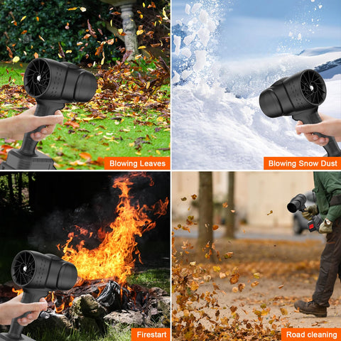 Toieue outdoor tool for snow, leaves, and patio cleaning.