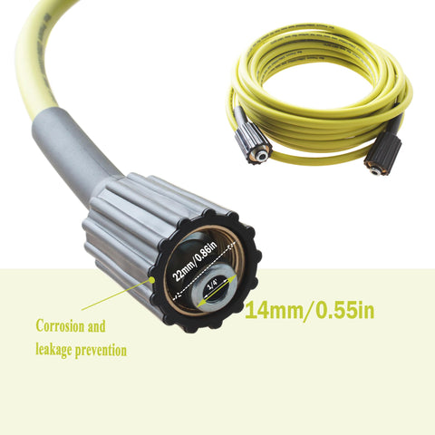TOKDOOT durable hose reduces twisting and leaks during heavy-duty tasks.