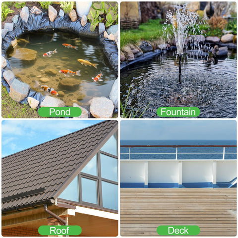 ToLanbbt pond liner patch withstands sun and rain for lasting protection