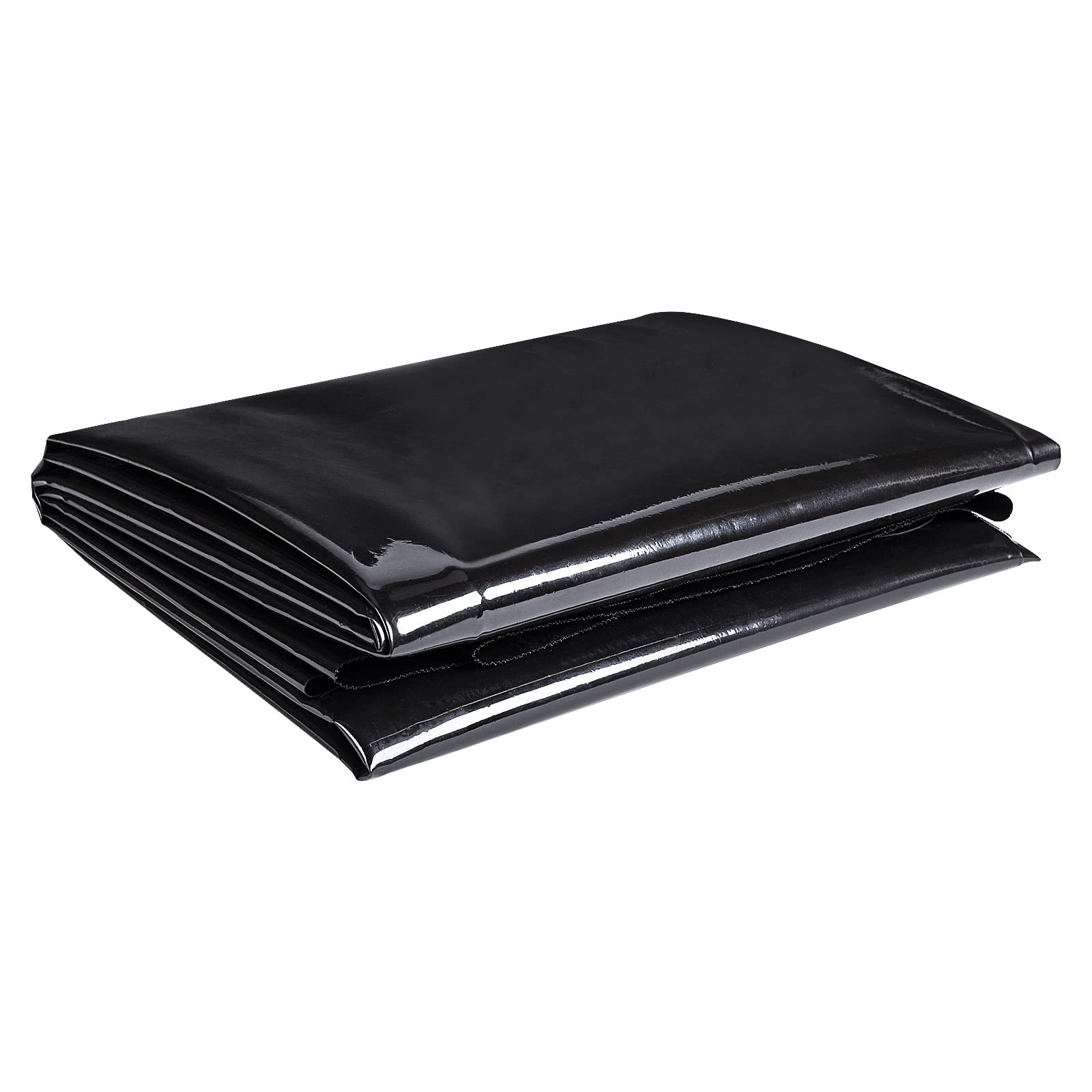 ToLanbbt pond liner close-up shows UV-stable 20 mil thickness for outdoor durability.