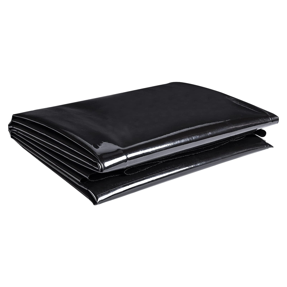 ToLanbbt pond liner close-up shows UV-stable 20 mil thickness for outdoor durability.