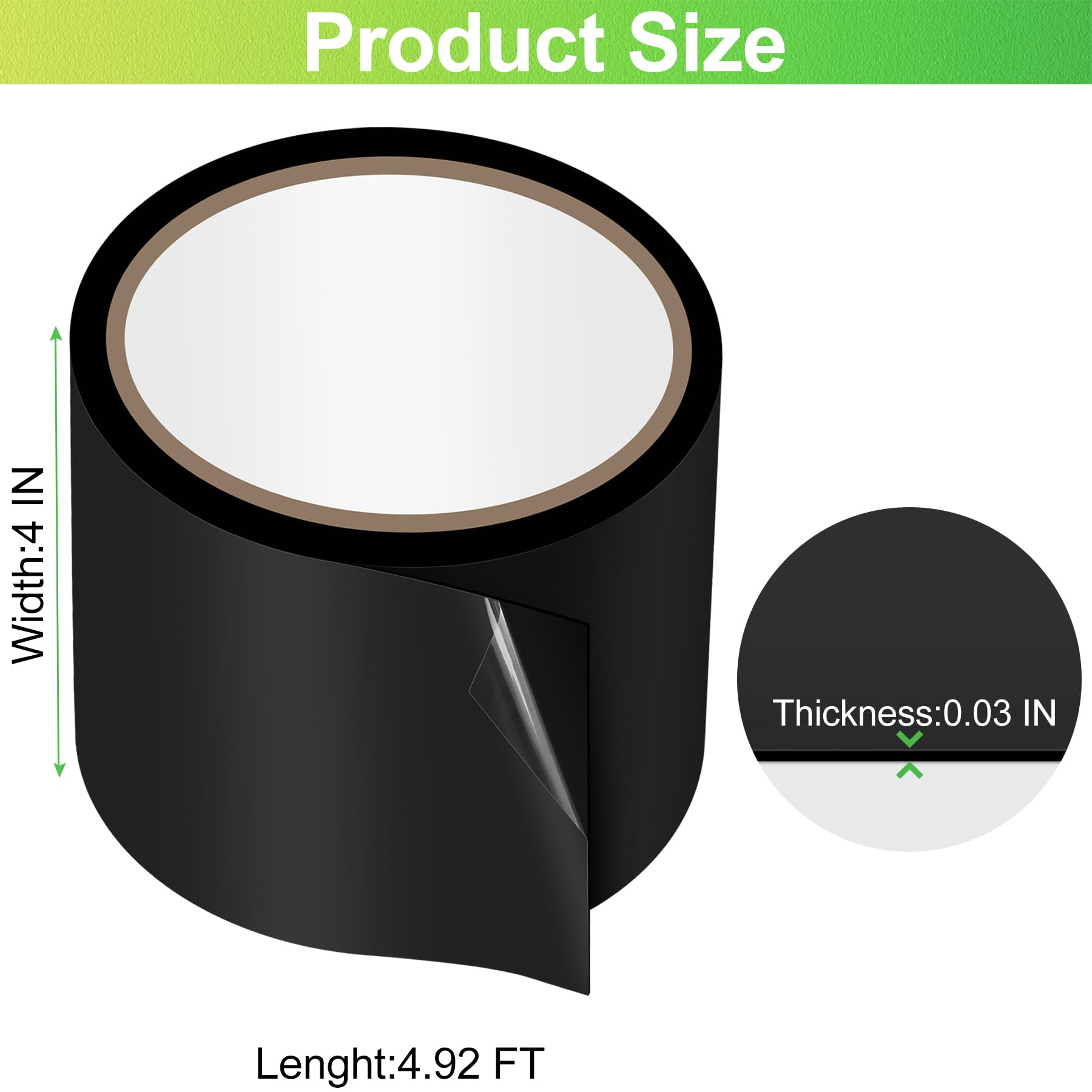 ToLanbbt self-adhesive butyl patch for quick, tool-free sealing on ponds and roofs.