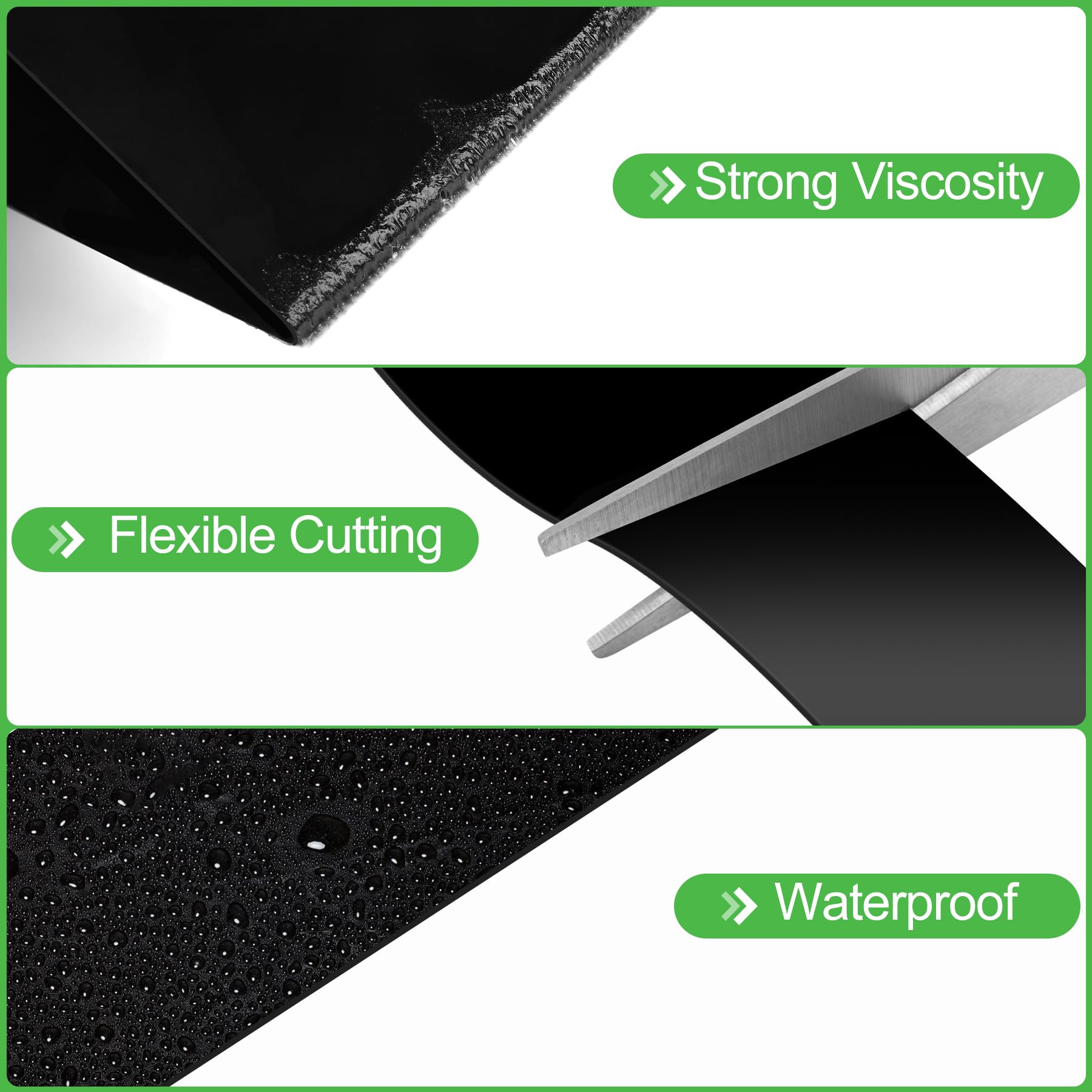 ToLanbbt waterproof liner seal protects pond edges from leaks in harsh weather.