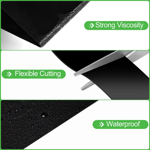 ToLanbbt waterproof liner seal protects pond edges from leaks in harsh weather.