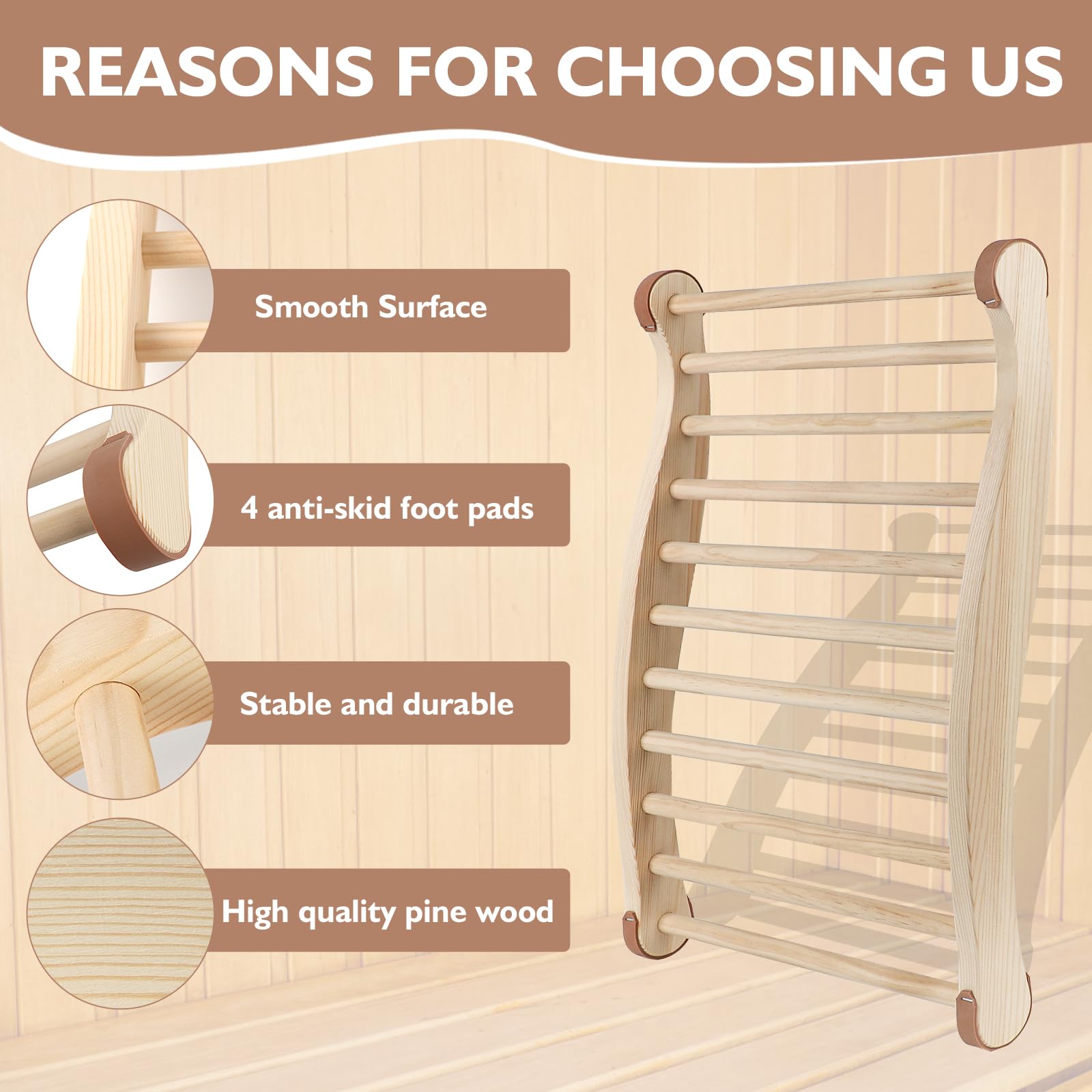 Tolhyun S-shape design hugs the back comfortably