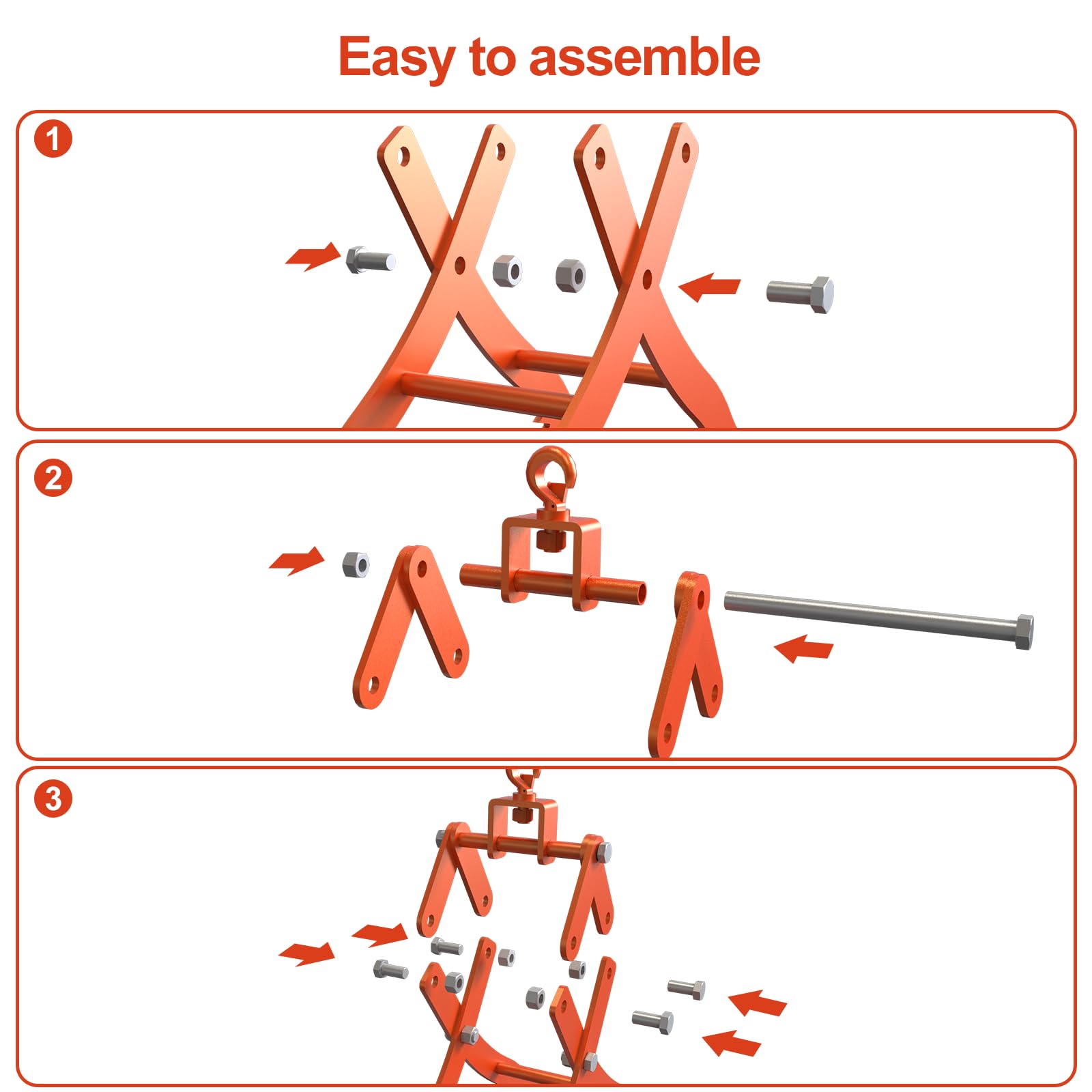Tolpassa Ergonomic handles aid steady operation