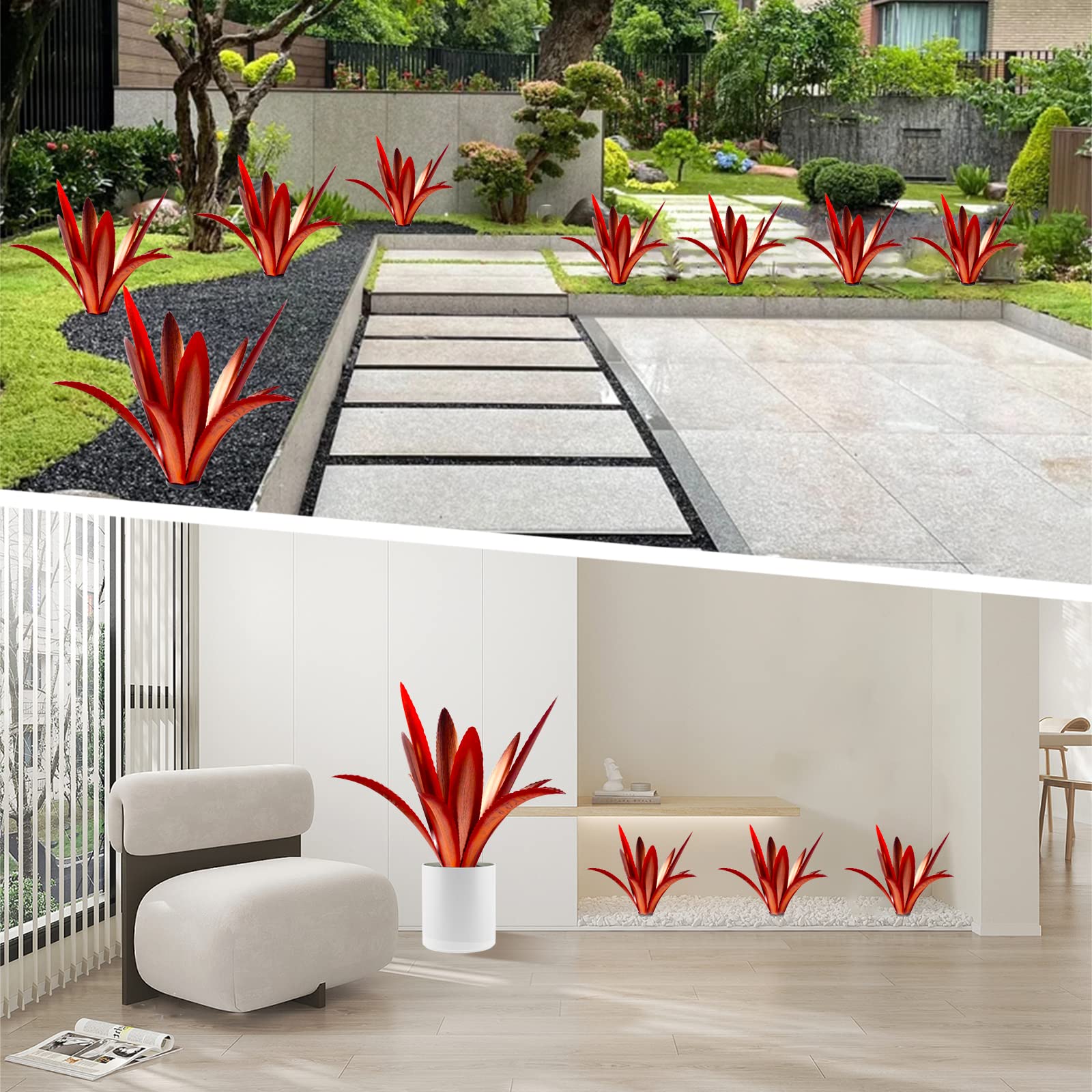 TOMBABY shapeable agave ornament lets you sculpt your yard decor