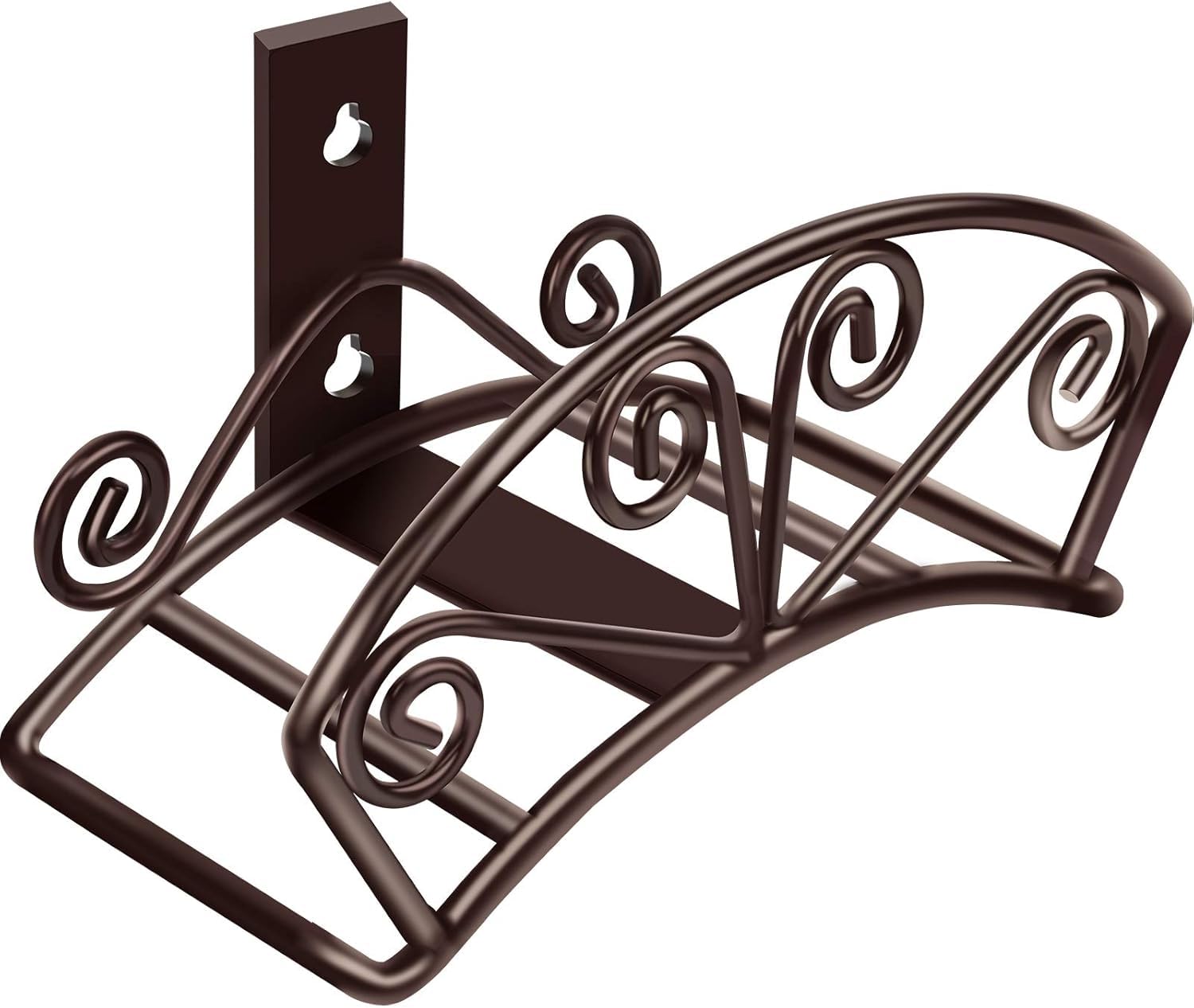 TomCare garden hose holder bronze wall mount for sturdy outdoor storage.